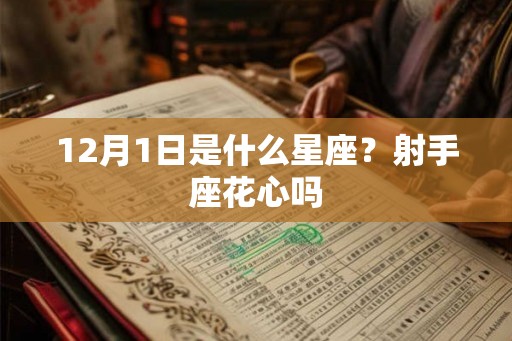 12月1日是什么星座？射手座花心吗