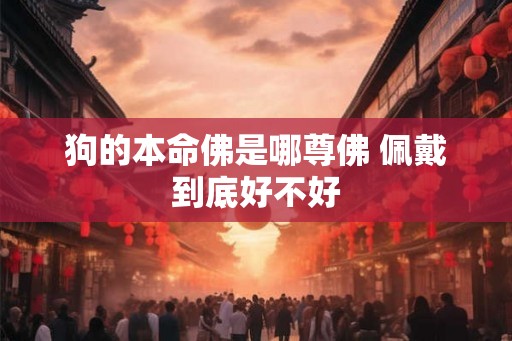 狗的本命佛是哪尊佛 佩戴到底好不好