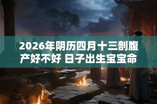 2026年阴历四月十三剖腹产好不好 日子出生宝宝命运 2026年阴历四月十三剖腹产好不好 日子出生宝宝命运