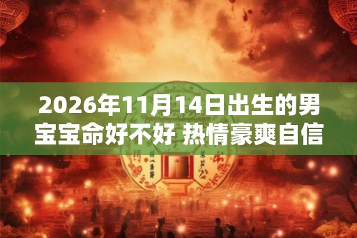 2026年11月14日出生的男宝宝命好不好 热情豪爽自信好胜