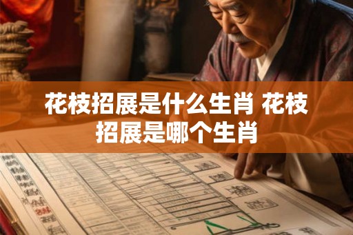 花枝招展是什么生肖 花枝招展是哪个生肖