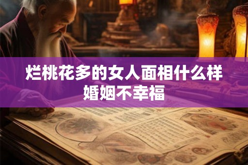烂桃花多的女人面相什么样婚姻不幸福 烂桃花多的女人面相什么样婚姻不幸福