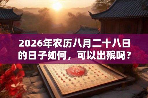 2026年农历八月二十八日的日子如何，可以出殡吗？