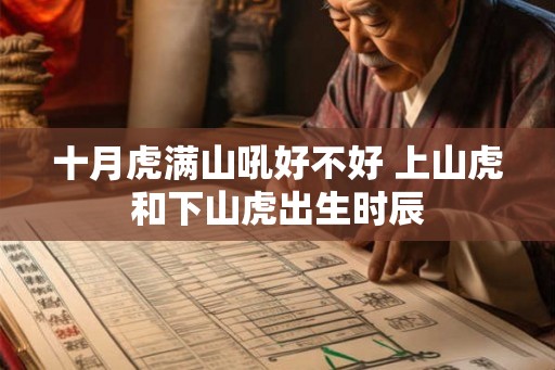十月虎满山吼好不好 上山虎和下山虎出生时辰