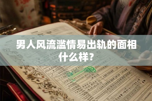 男人风流滥情易出轨的面相什么样? 男人风流滥情易出轨的面相什么样?