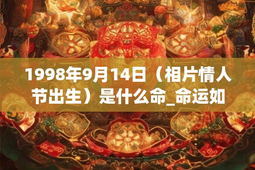 1998年9月14日（相片情人节出生）是什么命_命运如何