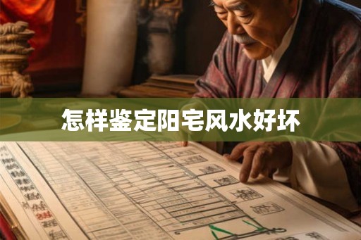 怎样鉴定阳宅风水好坏