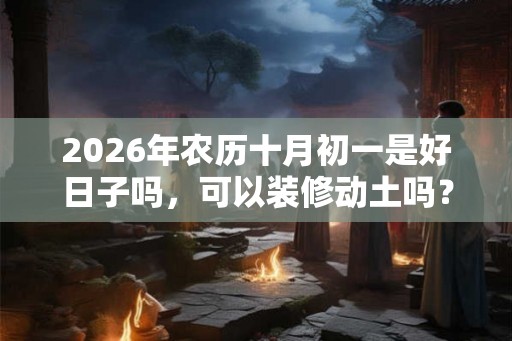 2026年农历十月初一是好日子吗,可以装修动土吗? 2026年农历十月初一是好日子吗,可以装修动土吗?