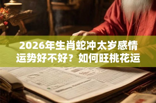 2026年生肖蛇冲太岁感情运势好不好?如何旺桃花运? 2026年生肖蛇冲太岁感情运势好不好?如何旺桃花运?