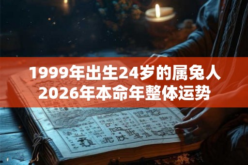 1999年出生24岁的属兔人2026年本命年整体运势