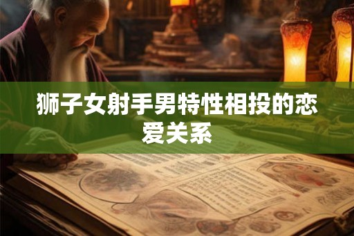 狮子女射手男特性相投的恋爱关系