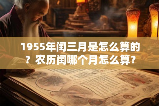 1955年闰三月是怎么算的？农历闰哪个月怎么算？