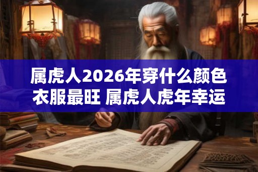 属虎人2026年穿什么颜色衣服最旺 属虎人虎年幸运色是什么