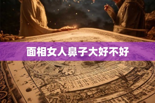 面相女人鼻子大好不好