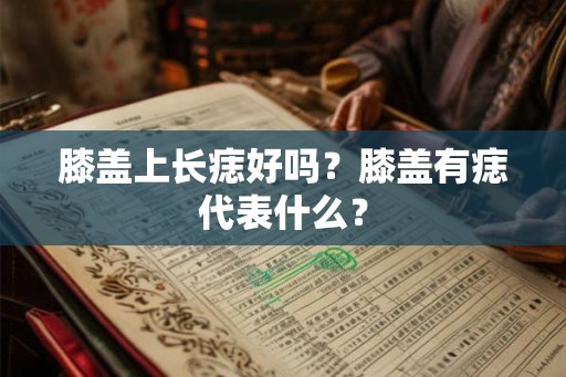 膝盖上长痣好吗？膝盖有痣代表什么？