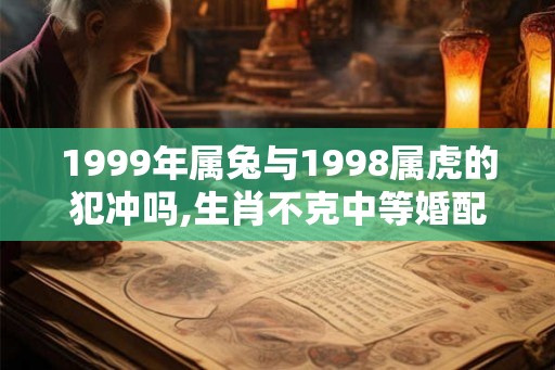 1999年属兔与1998属虎的犯冲吗,生肖不克中等婚配