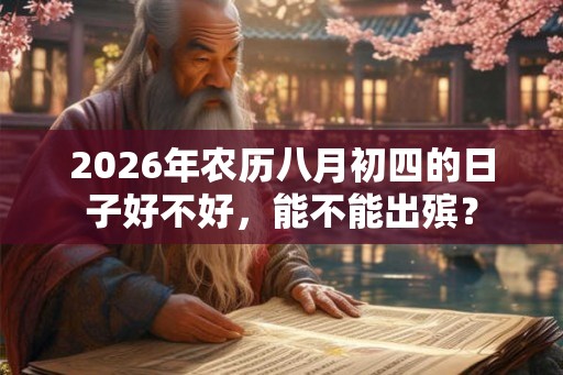 2026年农历八月初四的日子好不好,能不能出殡? 2026年农历八月初四的日子好不好,能不能出殡?