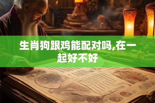 生肖狗跟鸡能配对吗,在一起好不好