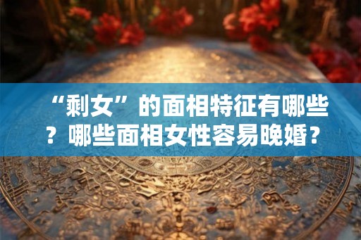 “剩女”的面相特征有哪些？哪些面相女性容易晚婚？