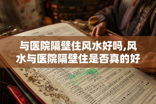 与医院隔壁住风水好吗,风水与医院隔壁住是否真的好吗？