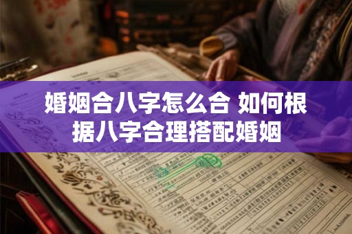 婚姻合八字怎么合 如何根据八字合理搭配婚姻 婚姻合八字怎么合 如何根据八字合理搭配婚姻
