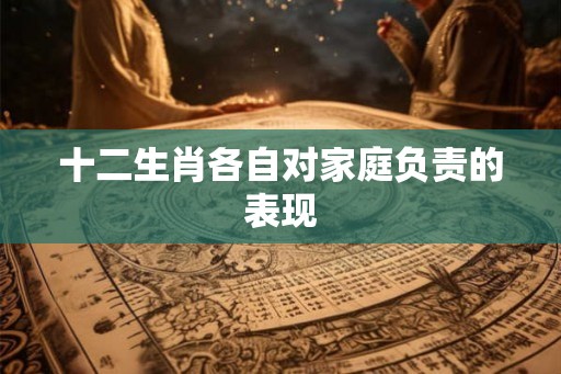 十二生肖各自对家庭负责的表现 十二生肖各自对家庭负责的表现