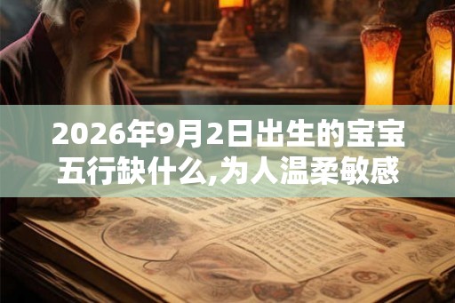 2026年9月2日出生的宝宝五行缺什么,为人温柔敏感 2026年9月2日出生的宝宝五行缺什么,为人温柔敏感