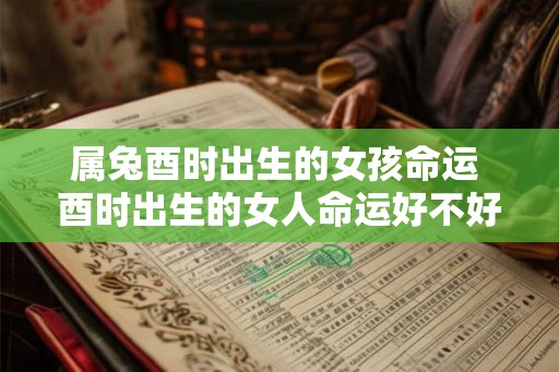 属兔酉时出生的女孩命运 酉时出生的女人命运好不好