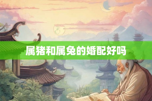 属猪和属兔的婚配好吗