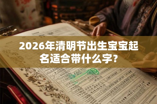2026年清明节出生宝宝起名适合带什么字? 2026年清明节出生宝宝起名适合带什么字?