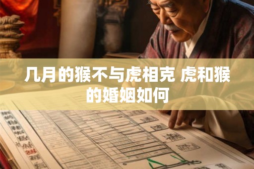 几月的猴不与虎相克 虎和猴的婚姻如何