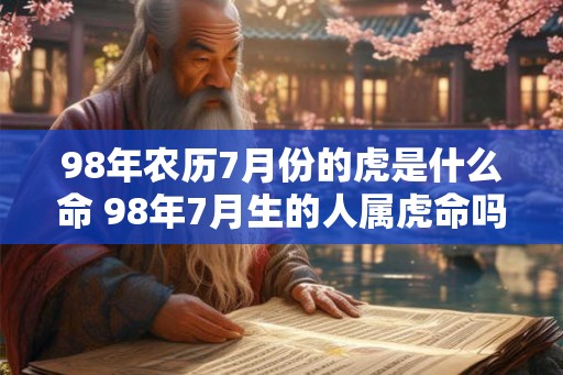 98年农历7月份的虎是什么命 98年7月生的人属虎命吗