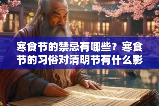 寒食节的禁忌有哪些？寒食节的习俗对清明节有什么影响？