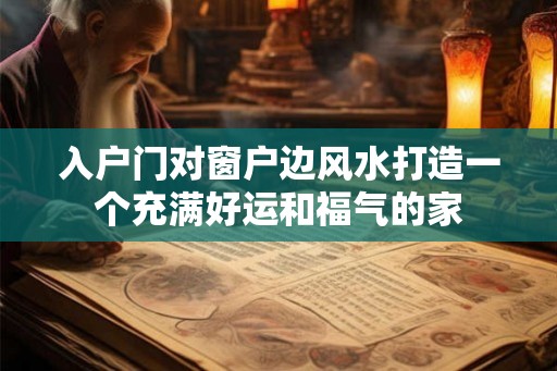 入户门对窗户边风水打造一个充满好运和福气的家 入户门对窗户边风水打造一个充满好运和福气的家