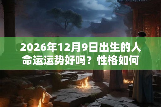 2026年12月9日出生的人命运运势好吗？性格如何