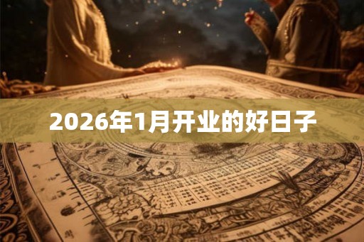 2026年1月开业的好日子 2026年1月开业的好日子