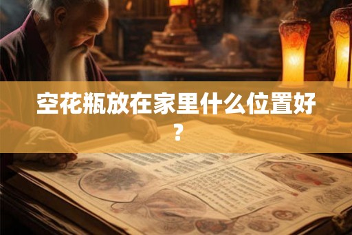空花瓶放在家里什么位置好？