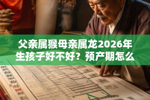父亲属猴母亲属龙2026年生孩子好不好？预产期怎么算？