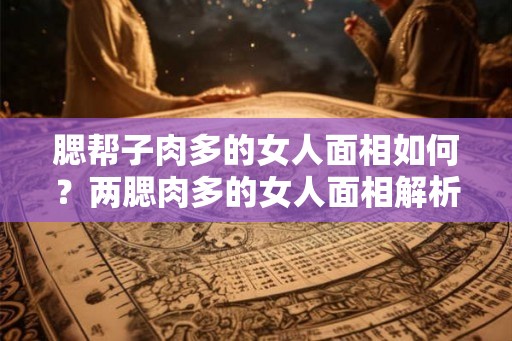 腮帮子肉多的女人面相如何?两腮肉多的女人面相解析 腮帮子肉多的女人面相如何?两腮肉多的女人面相解析