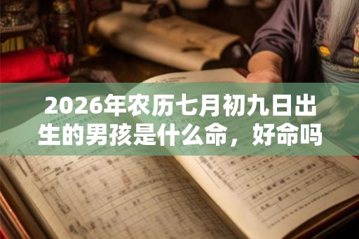2026年农历七月初九日出生的男孩是什么命，好命吗？