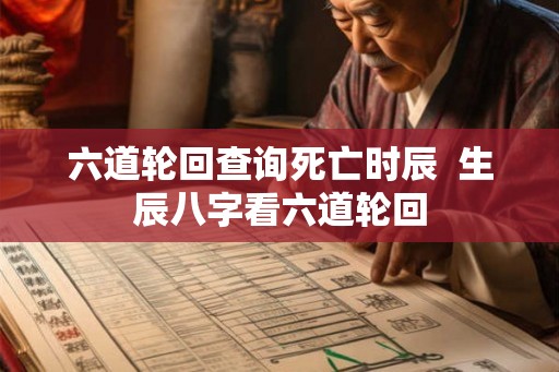 六道轮回查询死亡时辰  生辰八字看六道轮回