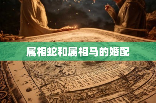属相蛇和属相马的婚配