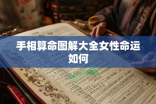 手相算命图解大全女性命运如何