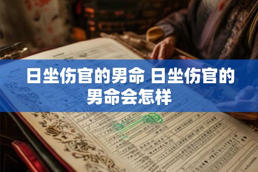 日坐伤官的男命 日坐伤官的男命会怎样