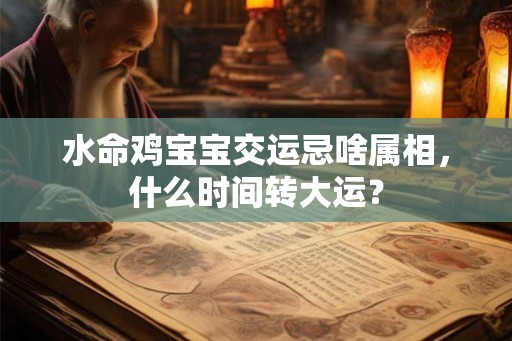 水命鸡宝宝交运忌啥属相，什么时间转大运？