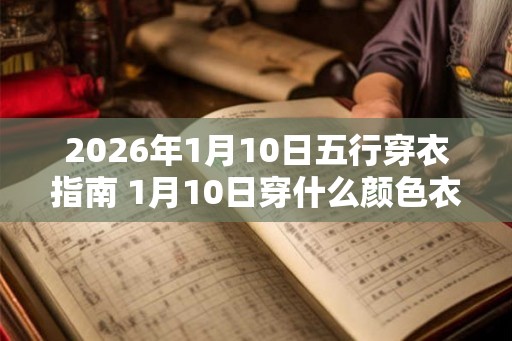 2026年1月10日五行穿衣指南 1月10日穿什么颜色衣服