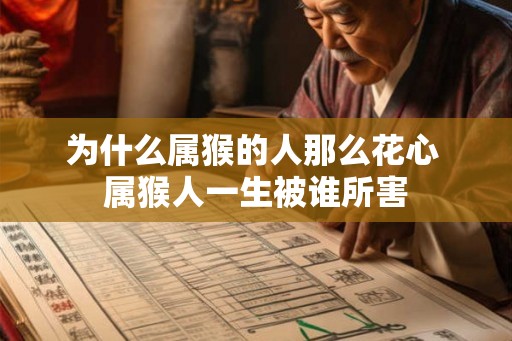 为什么属猴的人那么花心 属猴人一生被谁所害