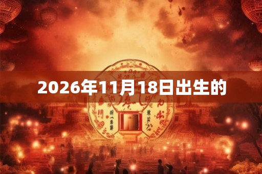 2026年11月18日出生的 2026年11月18日出生的