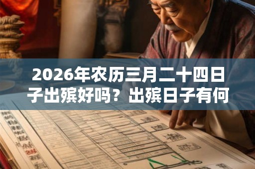 2026年农历三月二十四日子出殡好吗？出殡日子有何说法？