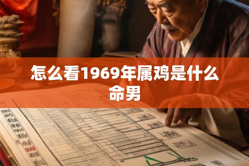怎么看1969年属鸡是什么命男